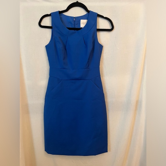 J.Crew Women’s Blue Dress Size 00 Petite - Picture 1 of 3
